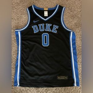 Duke Mens XL Stitched Black Jersey